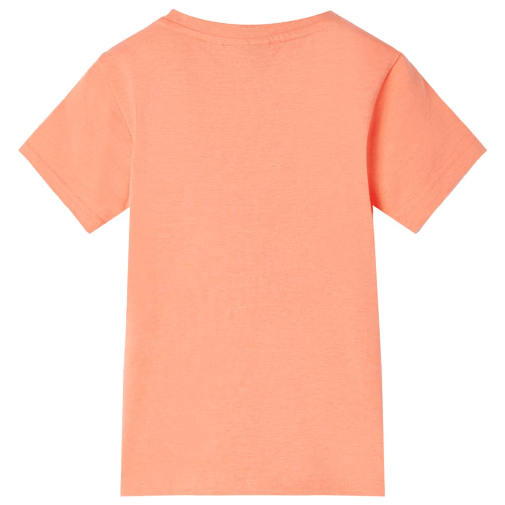 Kindershirt 104 neonoranje