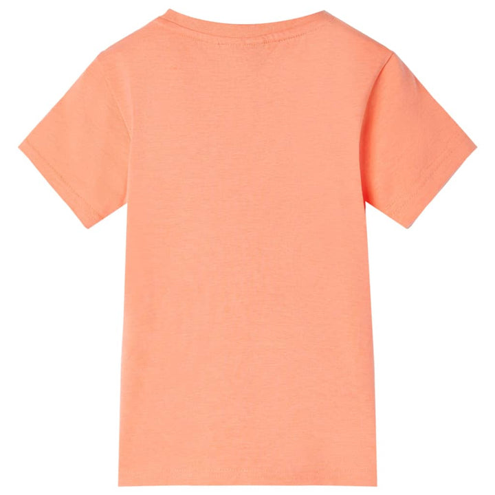 Kindershirt 140 neonoranje