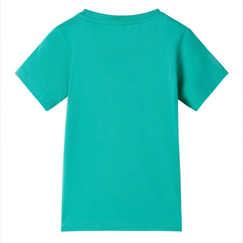 Kindershirt 92 groen