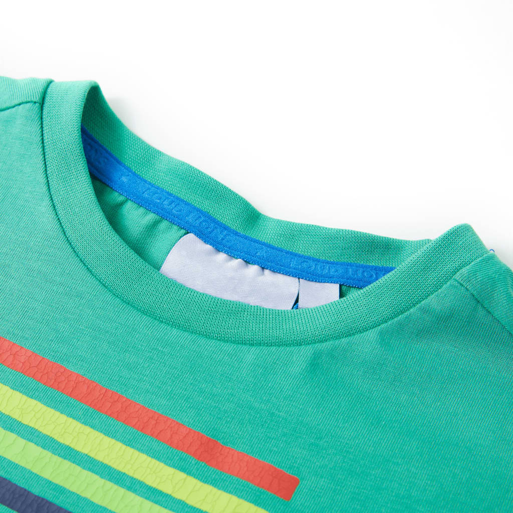 Kindershirt 92 groen