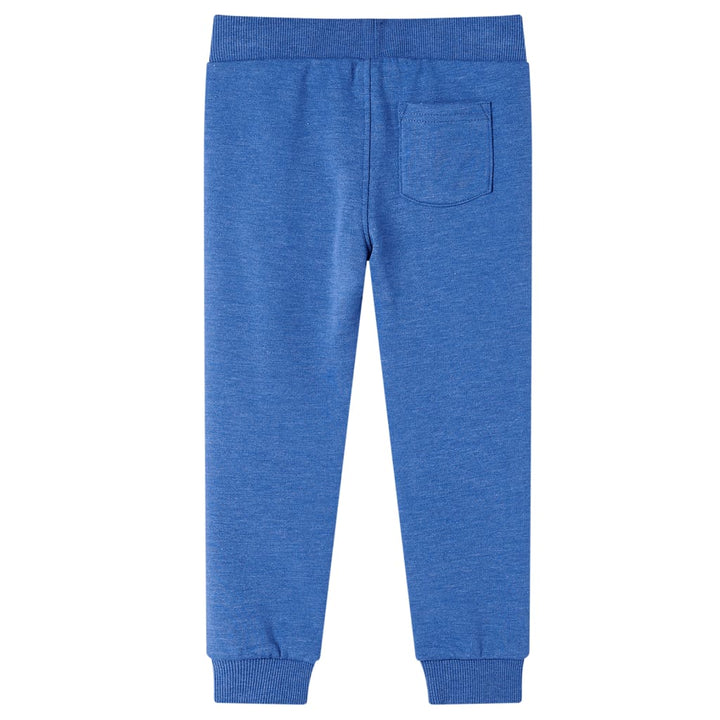 Kinderjoggingbroek 92 gemøªleerd blauw