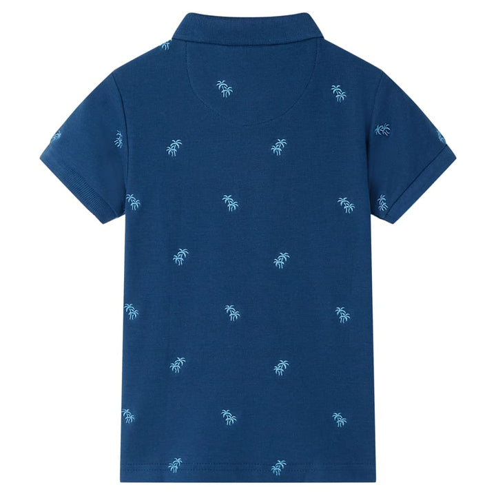 Kinderpoloshirt 140 donkerblauw