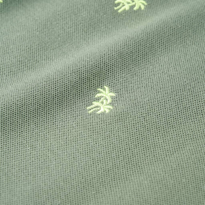 Kinderpoloshirt 116 kakikleurig