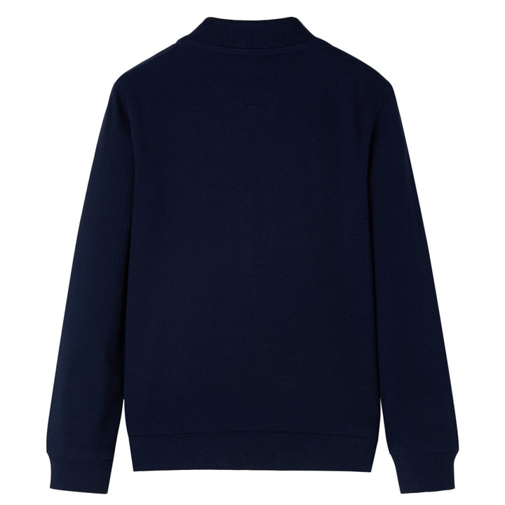 Kindervest met rits 92 marineblauw