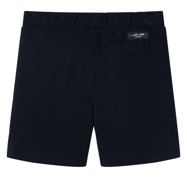 Kindershorts met trekkoord 128 marineblauw