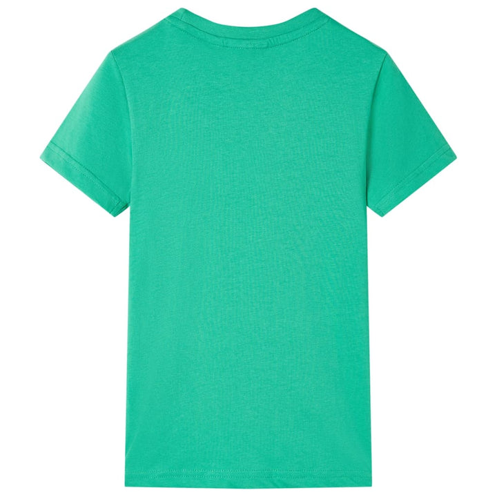 Kindershirt 104 groen