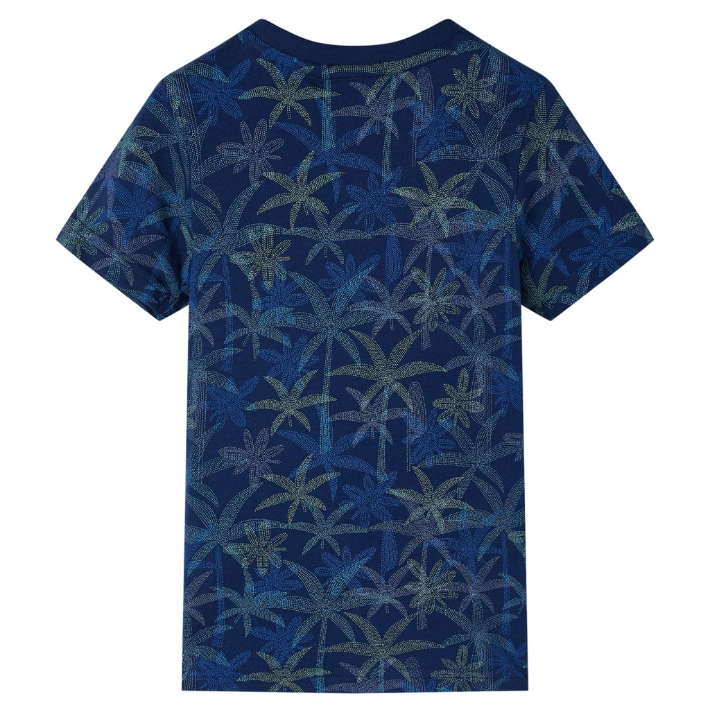 Kindershirt 92 marineblauw