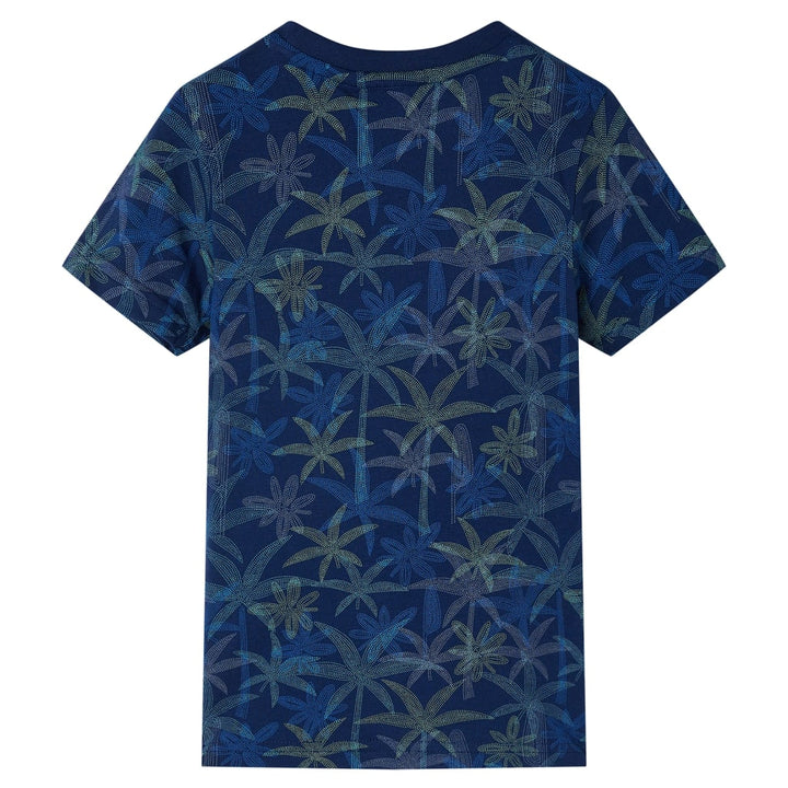 Kindershirt 92 marineblauw