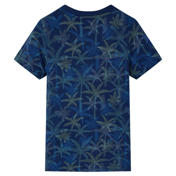 Kindershirt 104 marineblauw