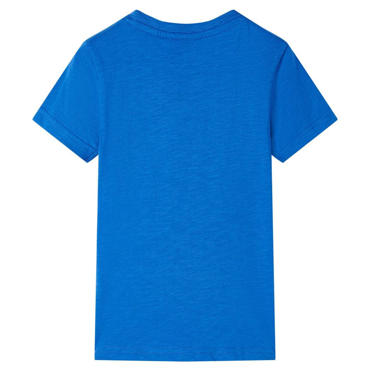 Kindershirt 92 blauw