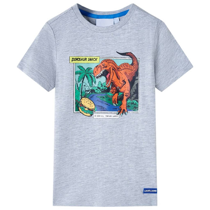 Kindershirt 92 grijs