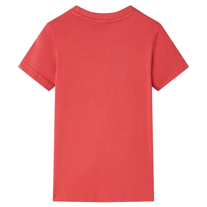 Kindershirt 92 rood