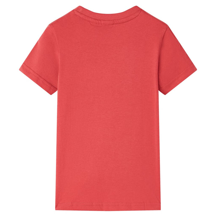 Kindershirt 104 rood