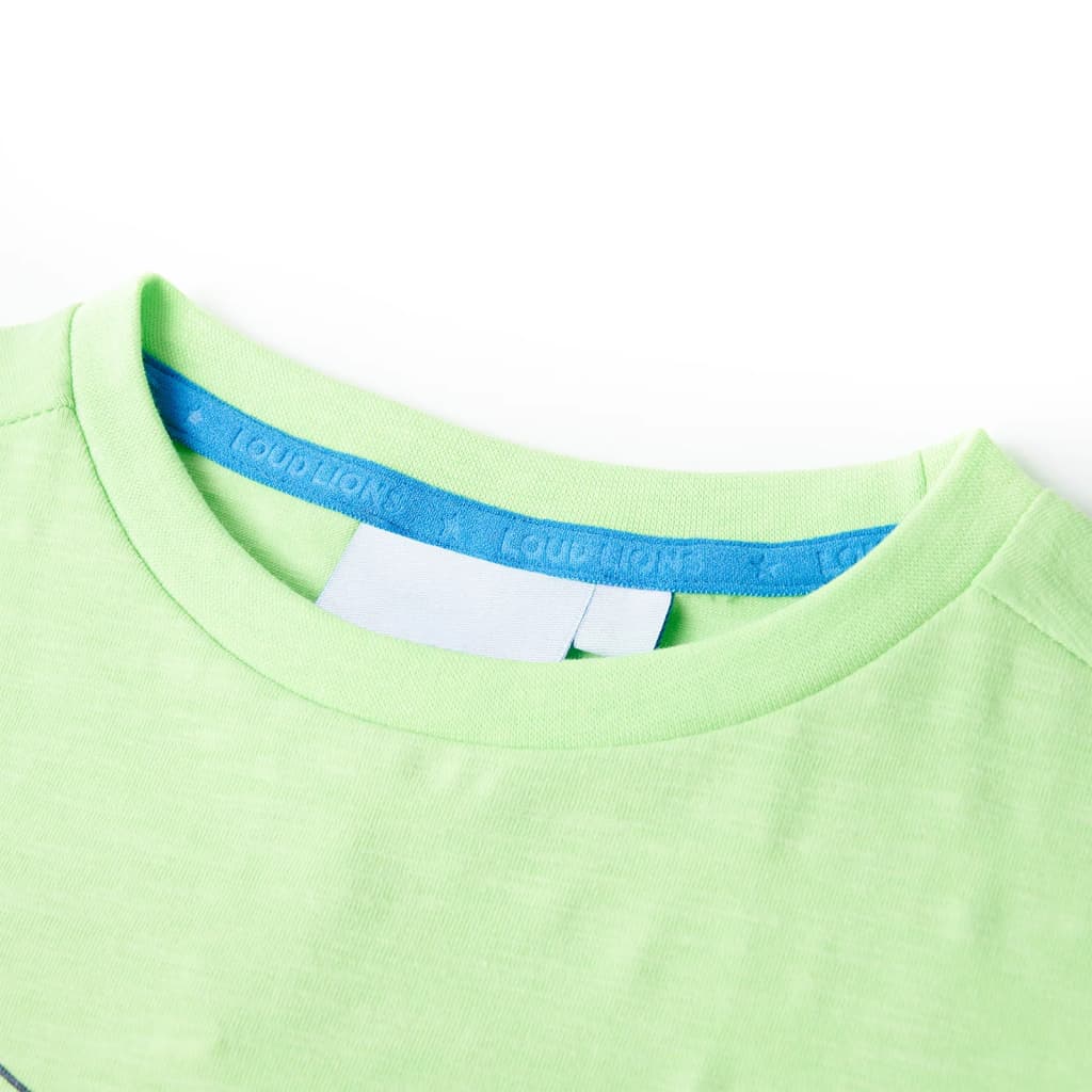 Kindershirt 104 groen