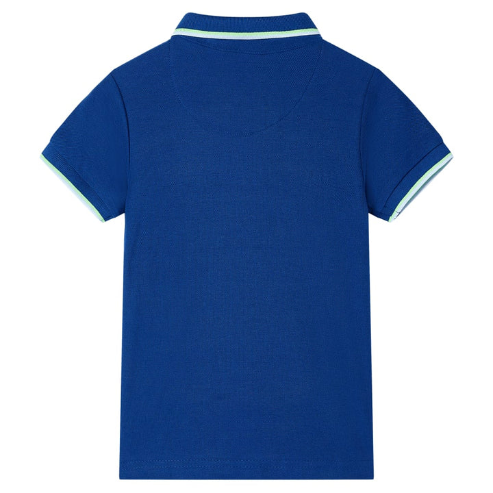 Kinderpoloshirt 140 donkerblauw