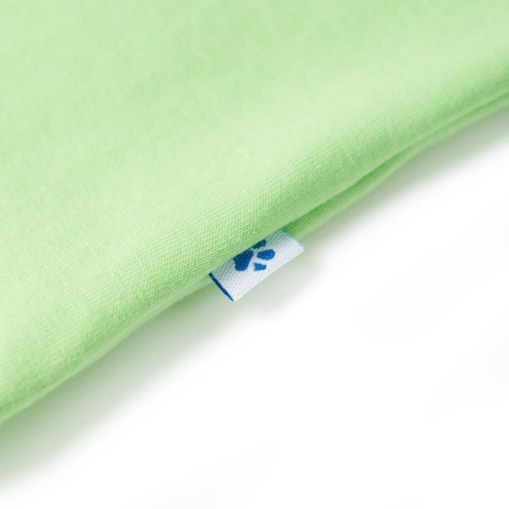 Kindershirt 116 neongroen