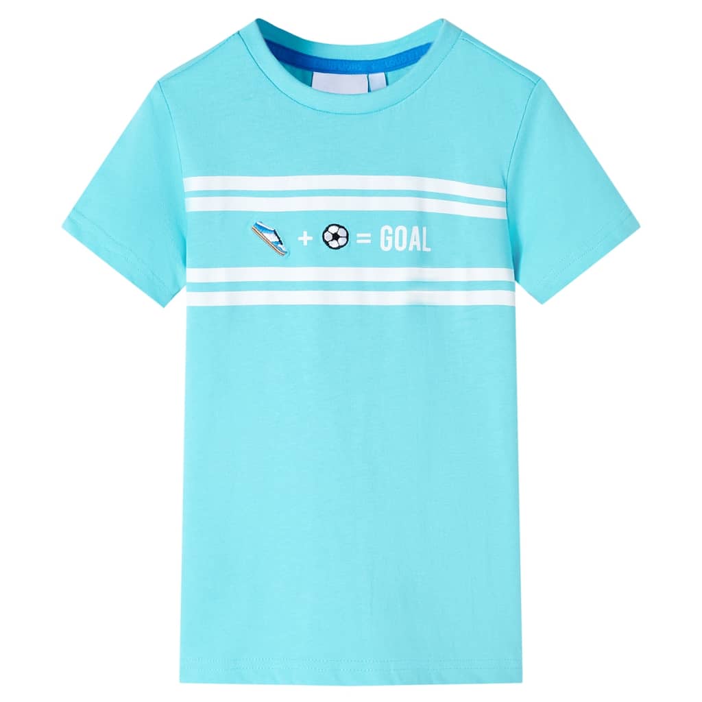 Kindershirt 140 zeeblauw