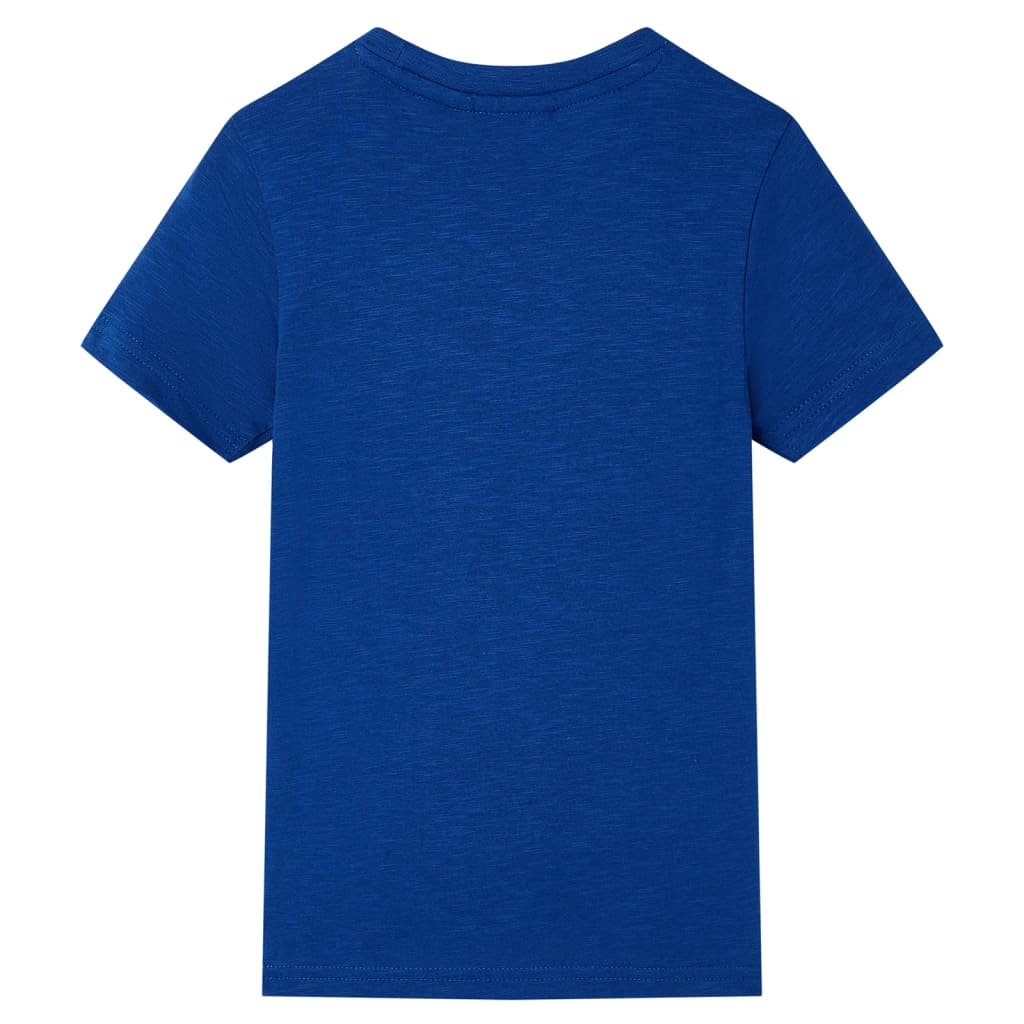 Kindershirt 104 donkerblauw