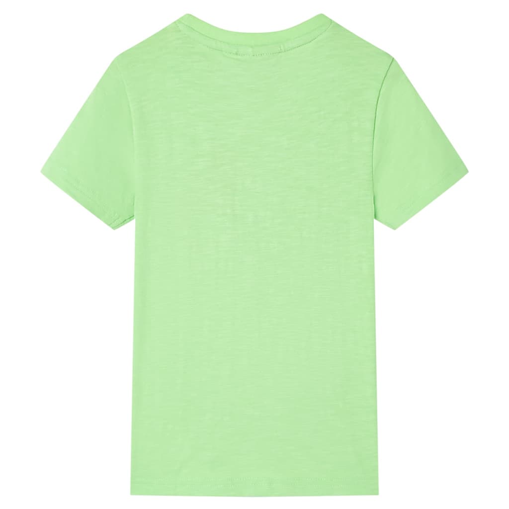 Kindershirt 104 neongroen