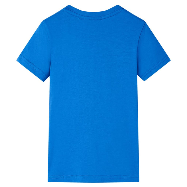 Kindershirt 92 blauw