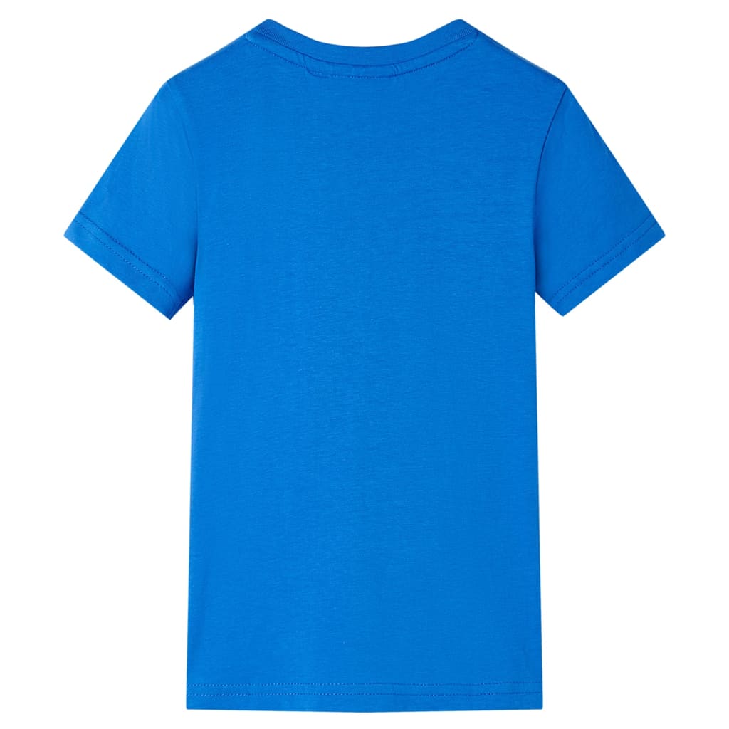 Kindershirt 104 blauw