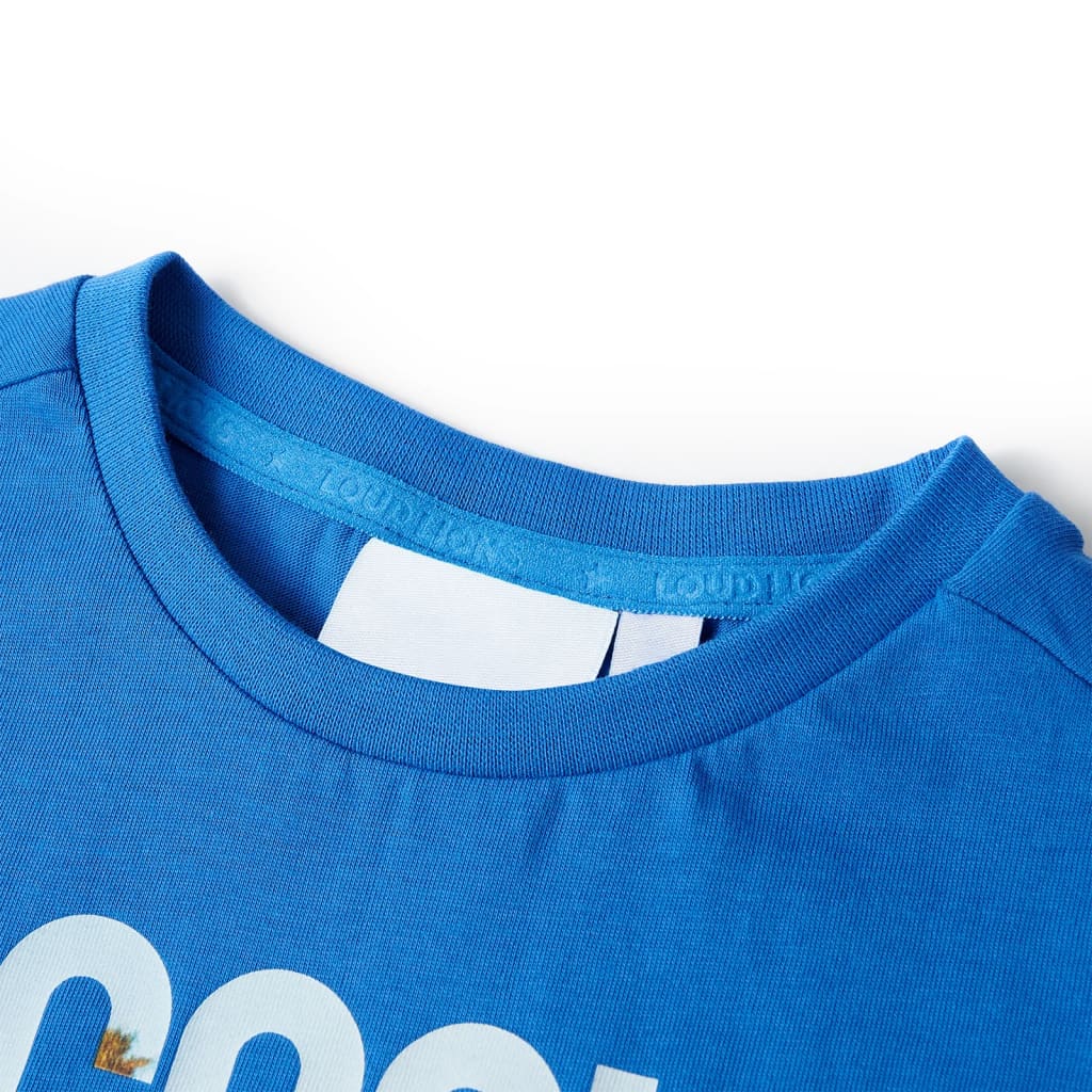 Kindershirt 104 blauw