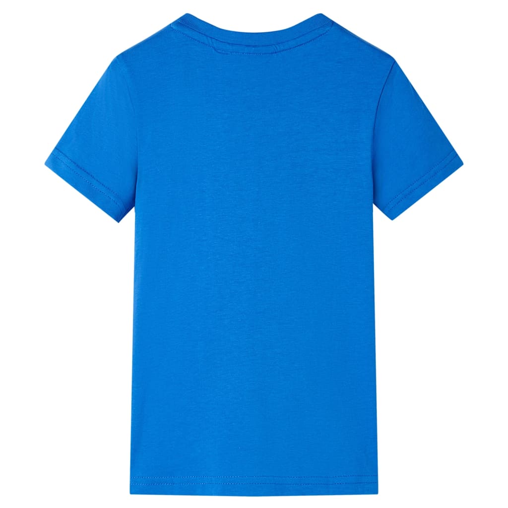 Kindershirt 116 blauw