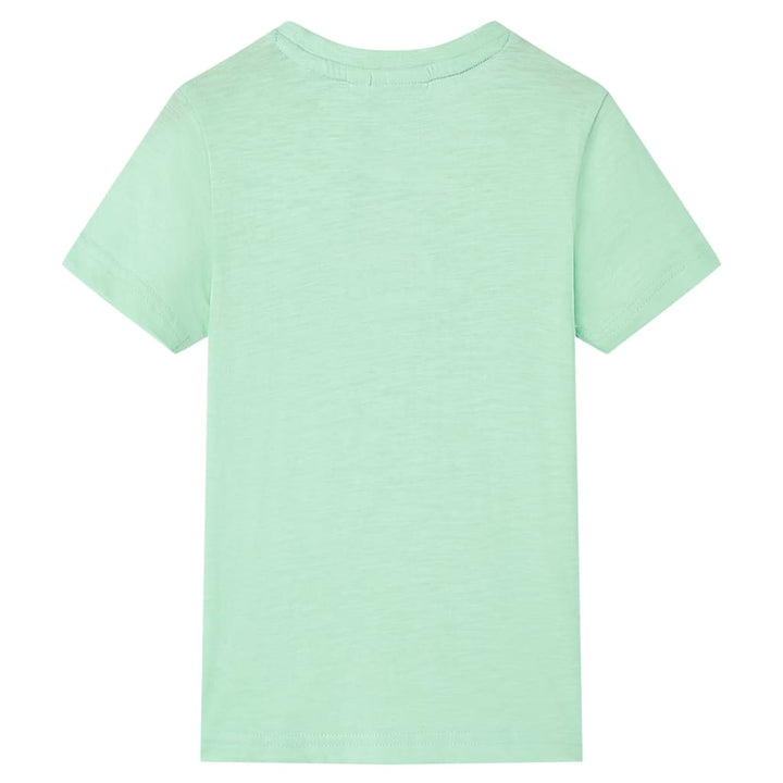 Kindershirt 104 lichtgroen