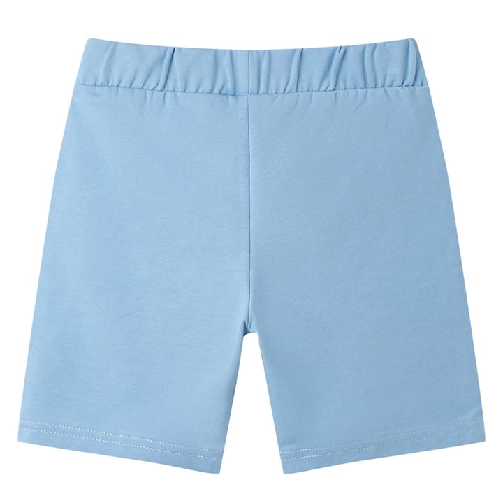 Kindershort met trekkoord 116 blauw