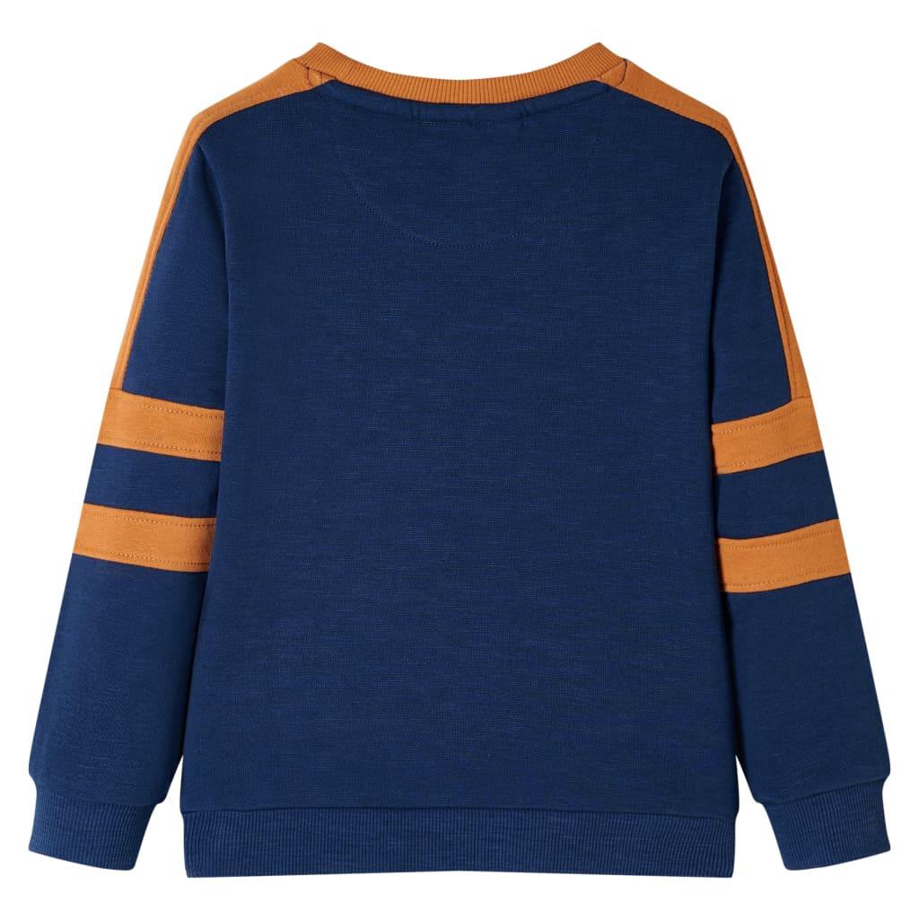 Kindertrui 104 indigo-blauw