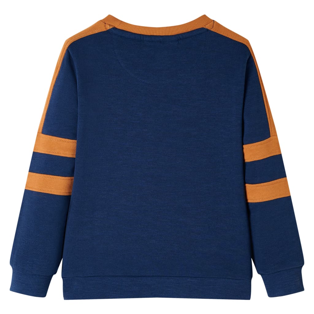 Kindertrui 116 indigo-blauw