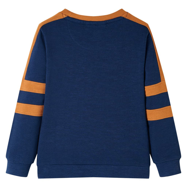 Kindertrui 116 indigo-blauw