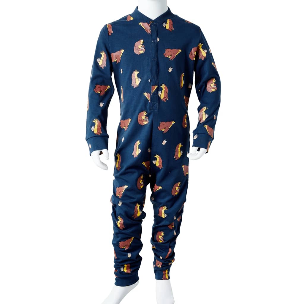 Kinderonesie 92 blauw