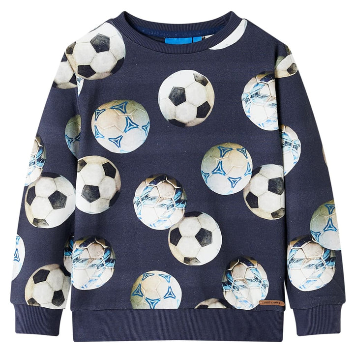 Kindertrui 128 marineblauw