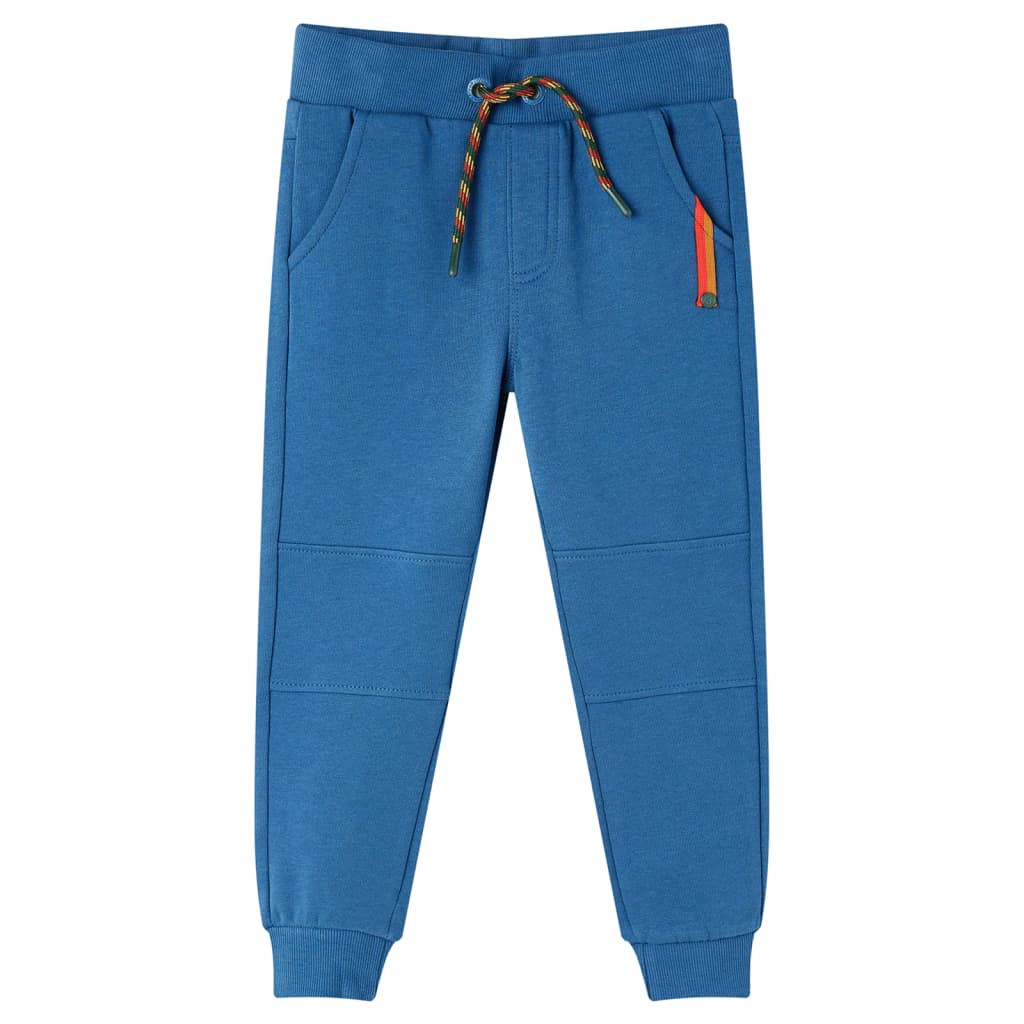 Kinderjoggingbroek 92 blauw