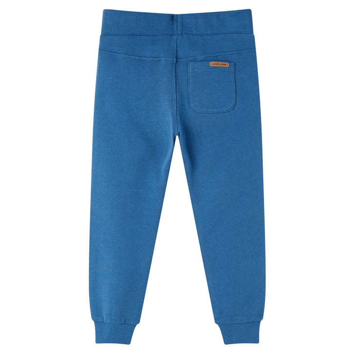 Kinderjoggingbroek 92 blauw