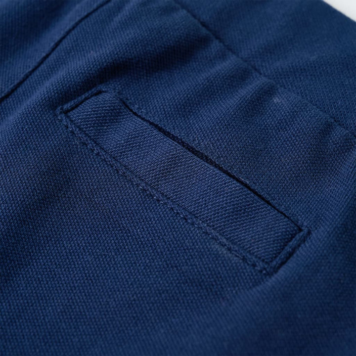 Kinderbroek met trekkoord 116 marineblauw