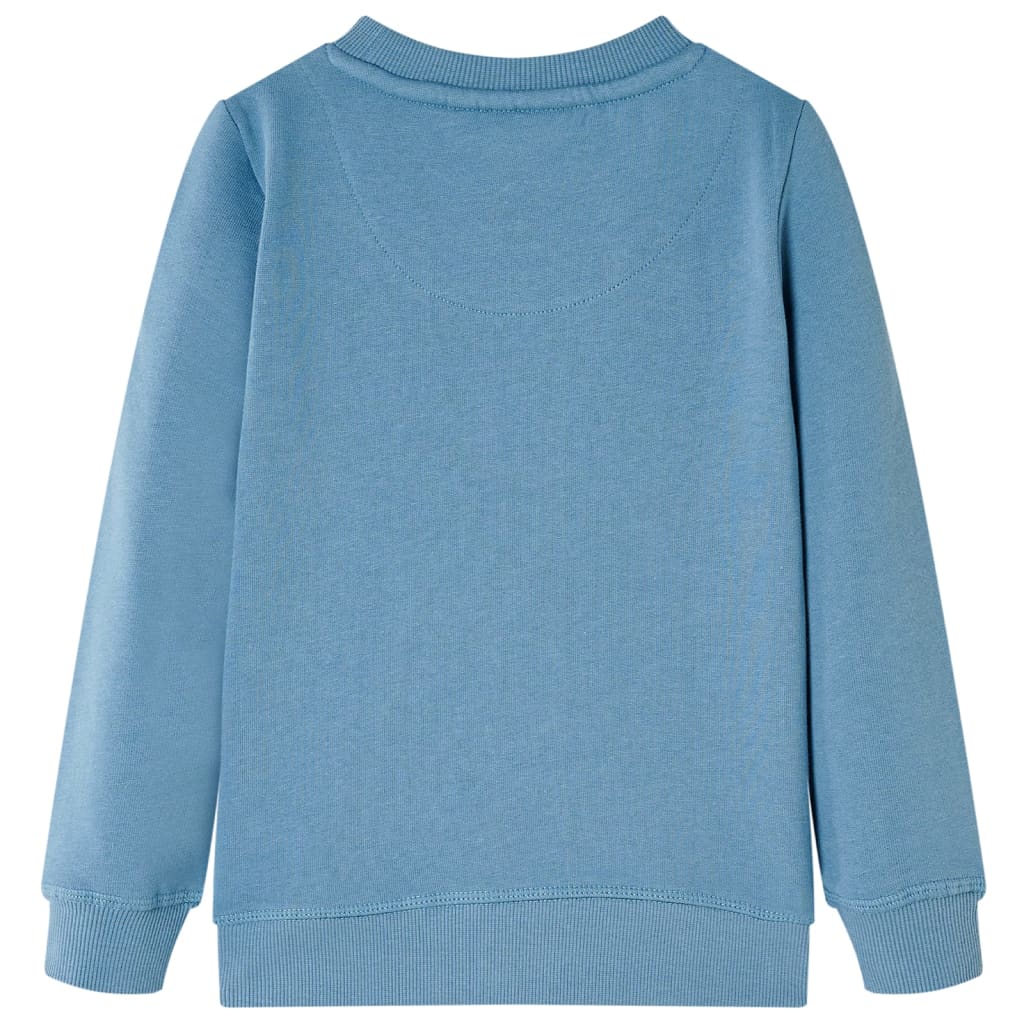 Kindertrui 128 middelblauw