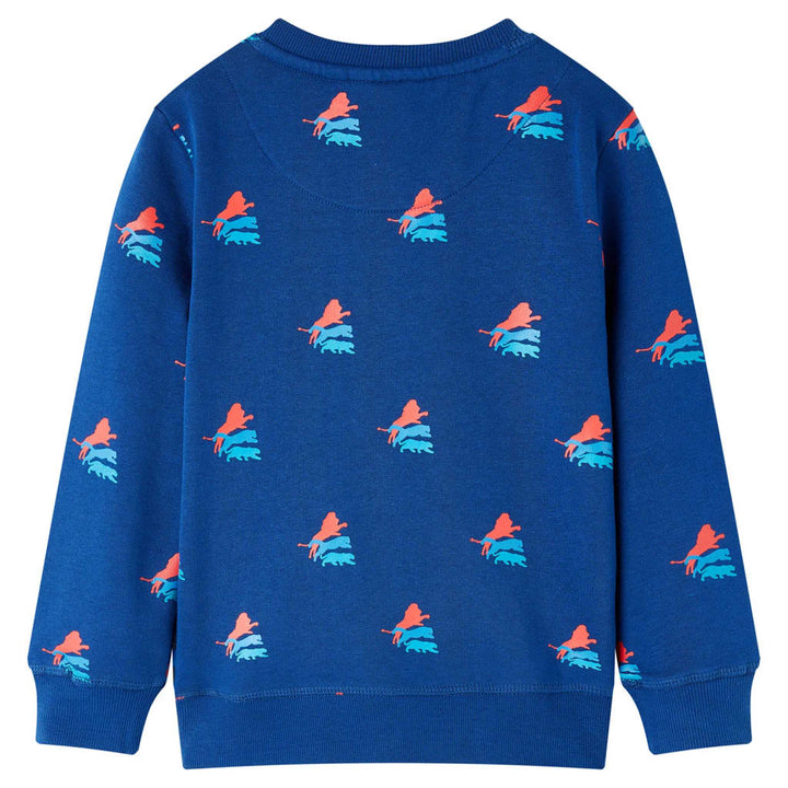 Kindertrui 140 donkerblauw