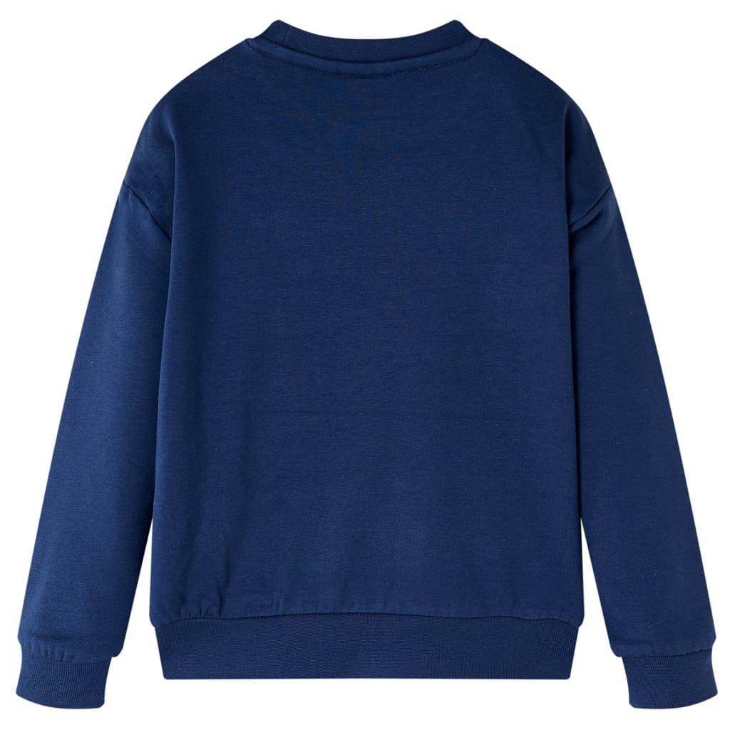 Kindertrui 140 marineblauw