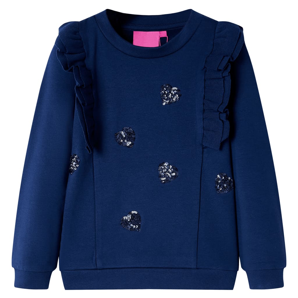 Kindertrui 92 marineblauw