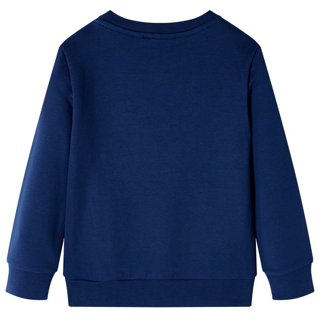 Kindertrui 128 marineblauw