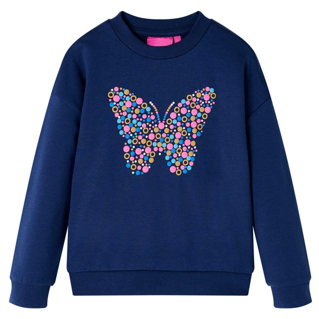 Kindertrui 92 marineblauw