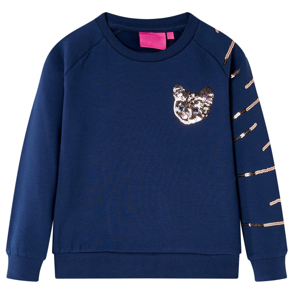 Kindertrui 140 marineblauw