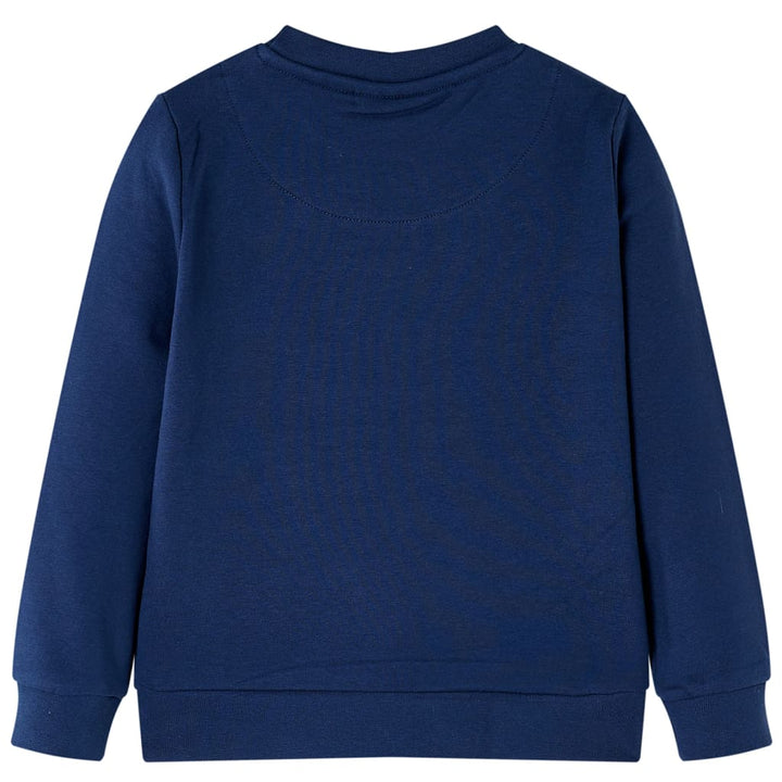 Kindertrui 128 marineblauw