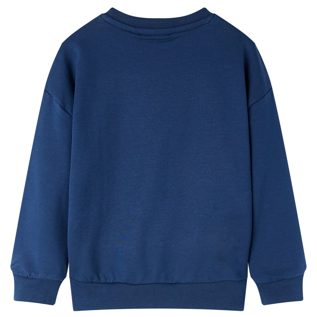 Kindertrui 140 marineblauw