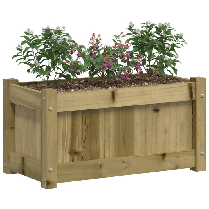 Plantenbak 60x31x31 cm geïmpregneerd grenenhout