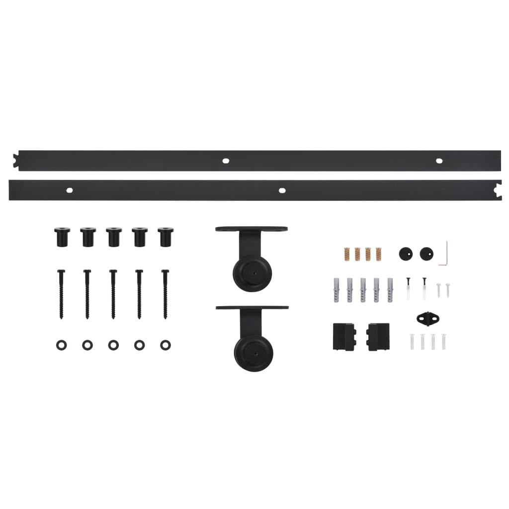 Schuifdeur met beslag 95x210 cm massief grenenhout