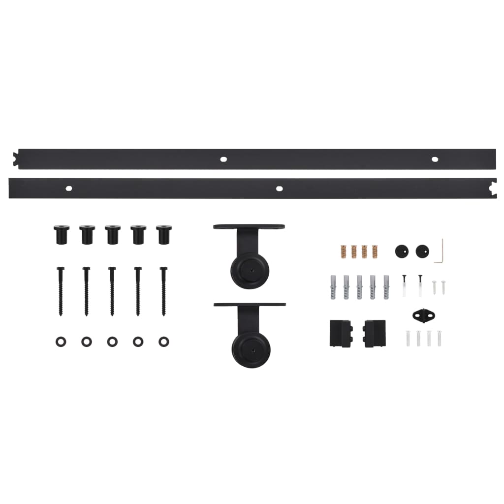 Schuifdeur met beslag 100x210 cm massief grenenhout