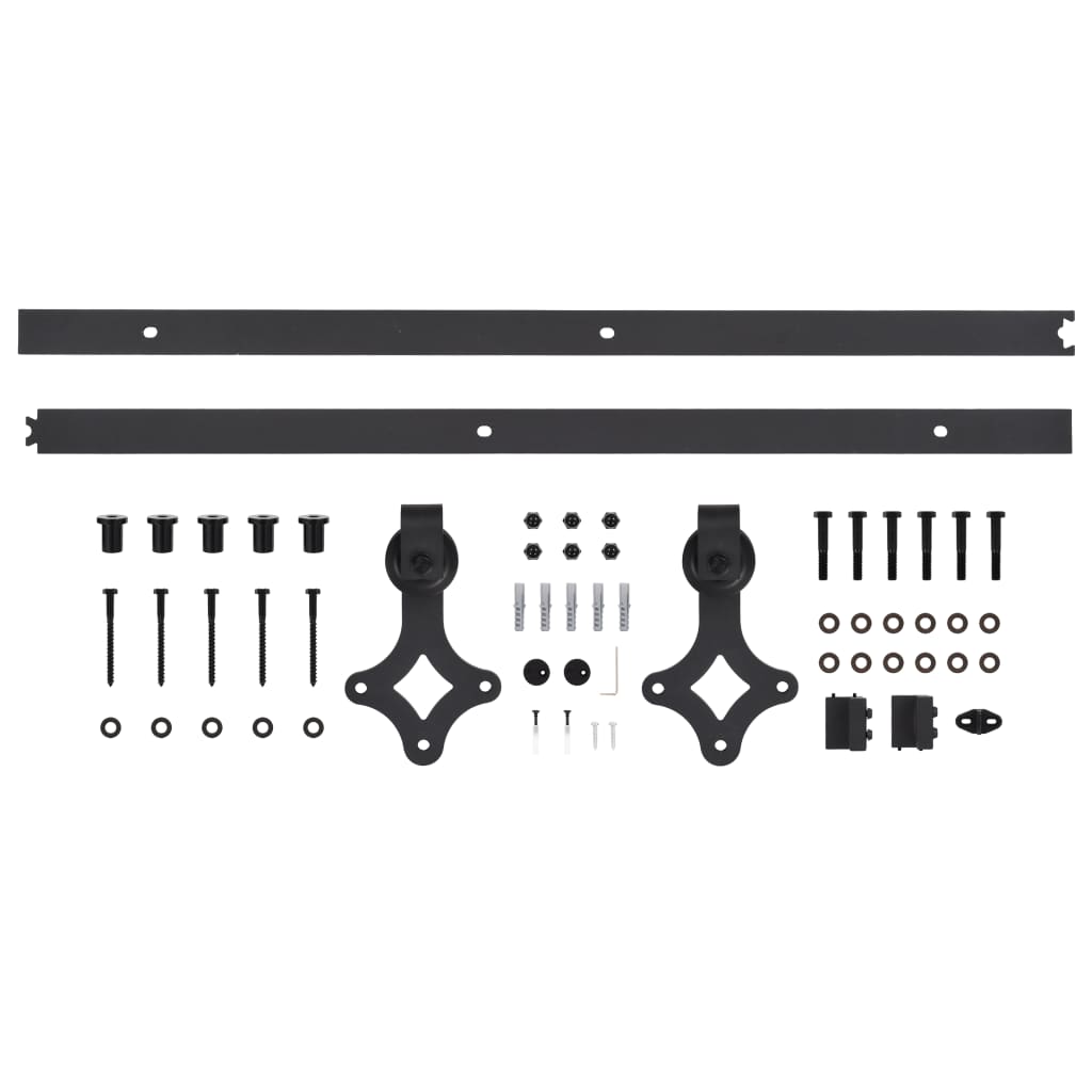 Schuifdeur met beslag 70x210 cm massief grenenhout